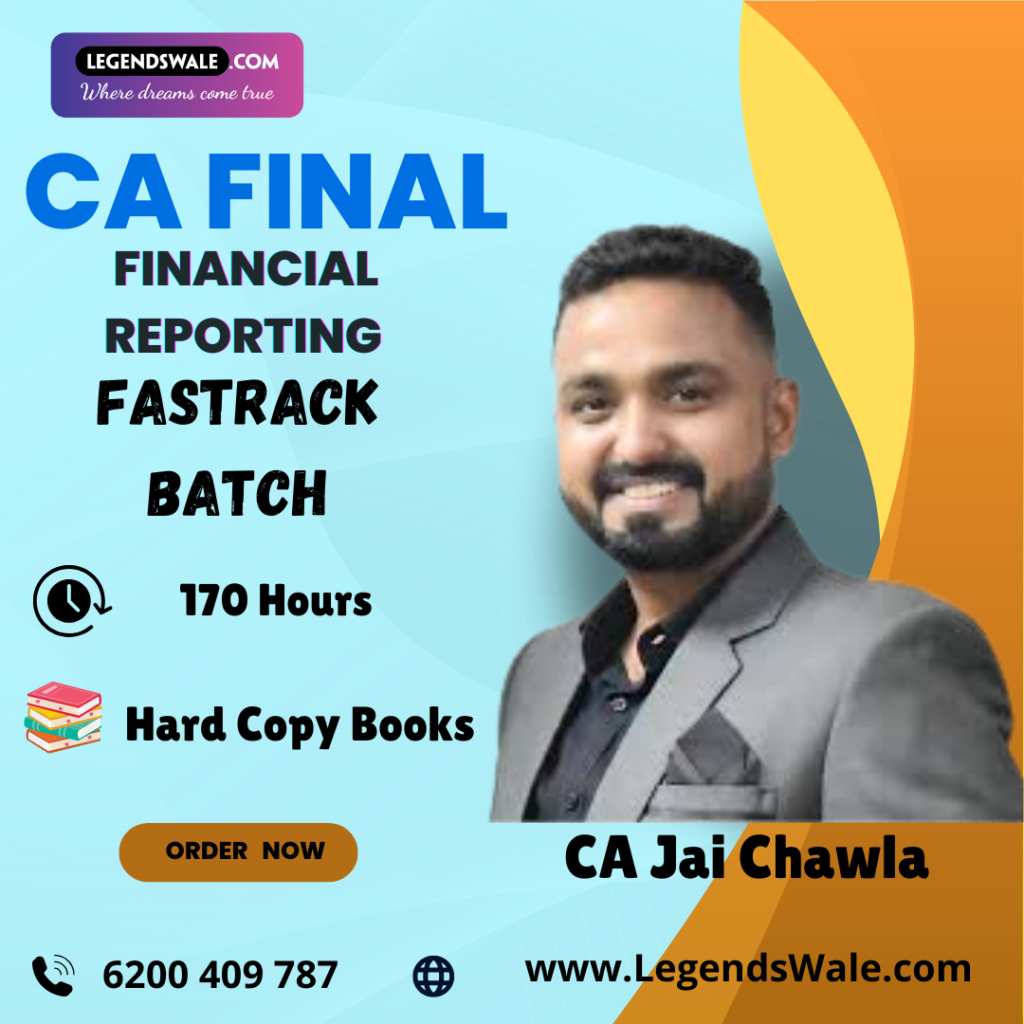 CA Final Financial Reporting FR Exam Oriented By CA Jai Chawla ...