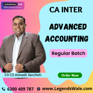 CA Inter New Syllabus Advanced Accounting Regular Batch By CA Avinash Sancheti
