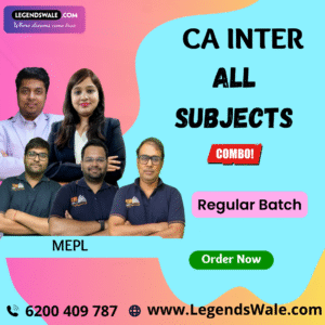 CA Inter Combo Both Group Regular Batch By MEPL