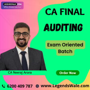 CA Final New Syllabus Audit Exam Oriented Batch By CA Neeraj Arora
