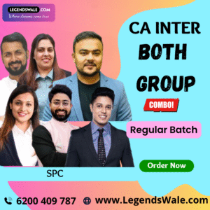 CA Inter New Syllabus Both Group Combo Live Regular Batch By SPC (Cost Pranav Popat)