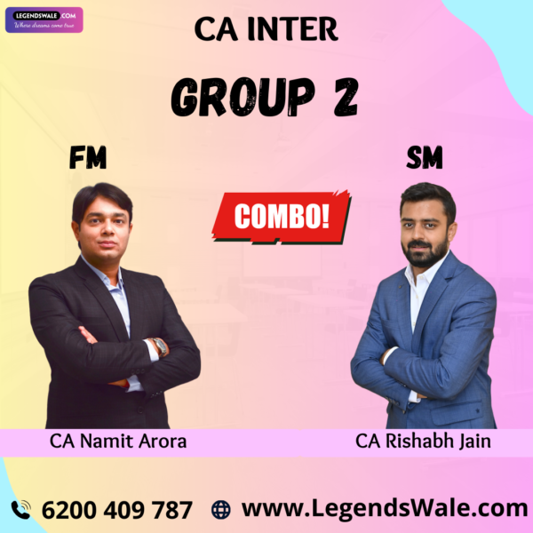 CA Inter FM & SM Combo Regular Batch By CA Rishabh Jain & CA Namit ...