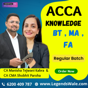 ACCA - Knowledge Combo Regular Batch