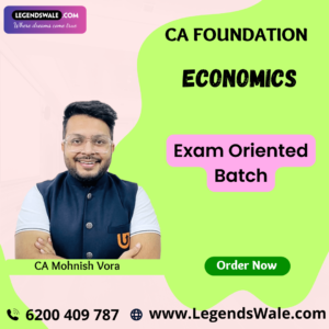 CA Foundation Economics (Exam Oriented) By CA Mohnish Vora
