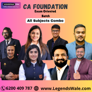CA Foundation New Syllabus Exam Oriented Batch Combo By Swapnil Patni Classes