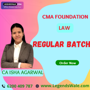 CMA Foundation New Syllabus Law Regular Batch By Navin Classes