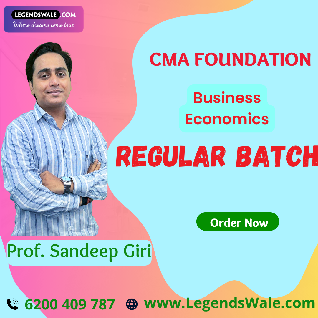 CMA Foundation New Syllabus Business Economics Regular Batch By Navin Classes