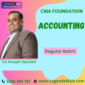CMA Foundation New Syllabus Accounting Regular Batch By Navin Classes
