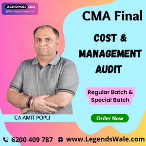CMA Final-Cost & Management Audit By CA Amit Popli