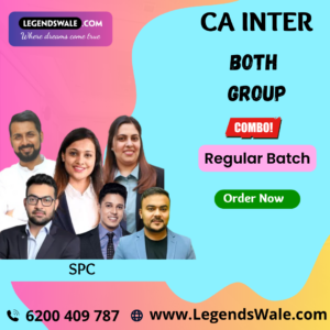 CA Inter New Syllabus Both Group Combo Live Regular Batch By SPC (Audit By CA Rakesh Sarediya and Costing by CA Pranav Popat)