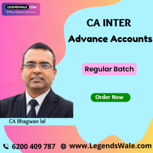 CA Inter New Syllabus Advance Accounts Regular Batch By CA Bhagwan Lal