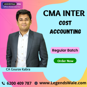 CMA Inter Cost Accounting Regular Batch By CA Gourav Kabra