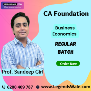 CA Foundation New Syllabus  Business Economics Regular Batch By Navin Classes