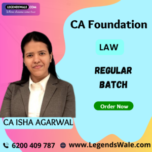 CA Foundation New Syllabus Law Regular Batch By Navin Classes